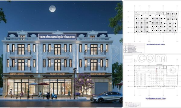357. Download Mep Design Drawings For A 3-storey English Language Center Building (1)