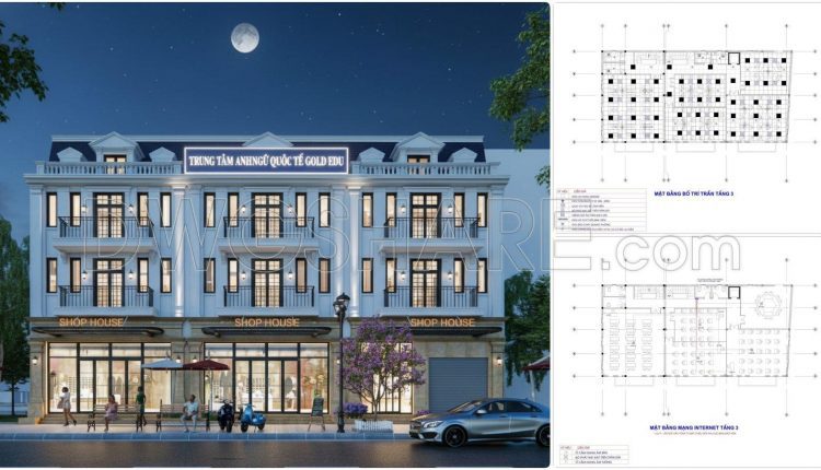 357. Download Mep Design Drawings For A 3-storey English Language Center Building (1)