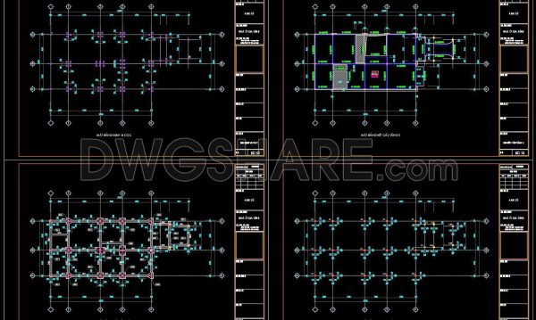 6 months ago
                

                
             245387. Free Download of Structural CAD Drawings for 9.2m x 22.8m Reinforced Concrete Townhouse