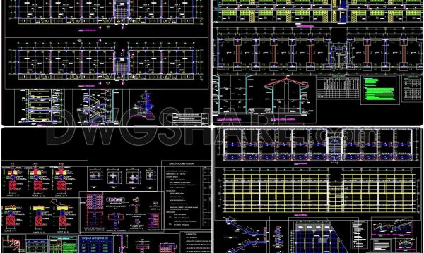 5 months ago
                

                
             77639. Free Download CAD Drawings of a 3-Storey Classroom Building Design Project