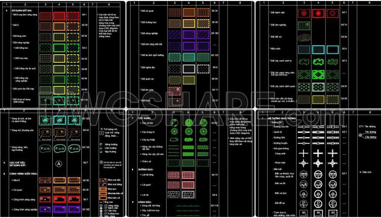 40. Free Download Complete Cad Urban Planning Symbols And Legend Blocks Dwg (3)