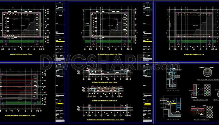 47. Download Detailed Swimming Pool Cad Drawings (22.8x31.5m) – Full Set (1)