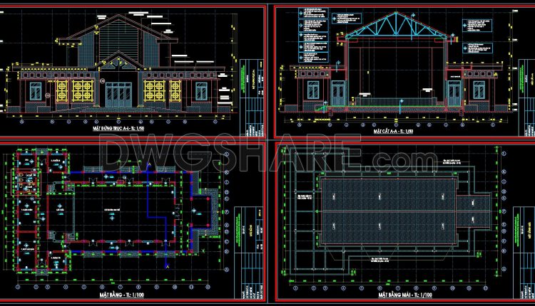 47. Download Complete Cultural Center Drawings, Including Architecture, Structural, Electrical & Plumbing Systems, And Cost Estimation (2)