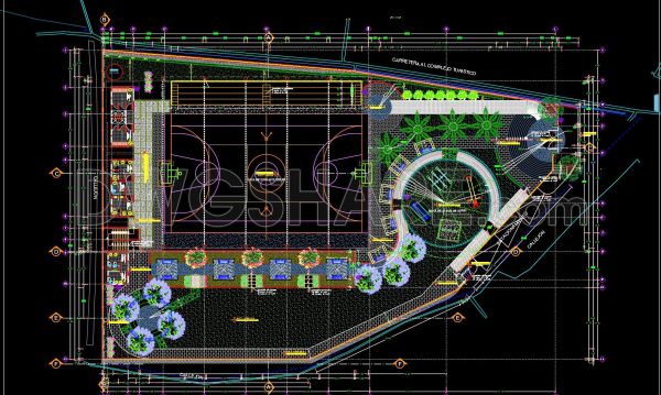 5 months ago
                

                
             68049. CAD Drawings of Basketball Court Complex – Layout, Sections & Elevations