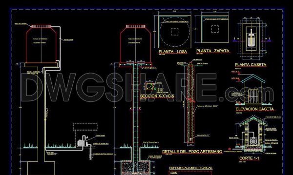 6 months ago
                

                
             632503. Free download Elevated Water Tank drawing