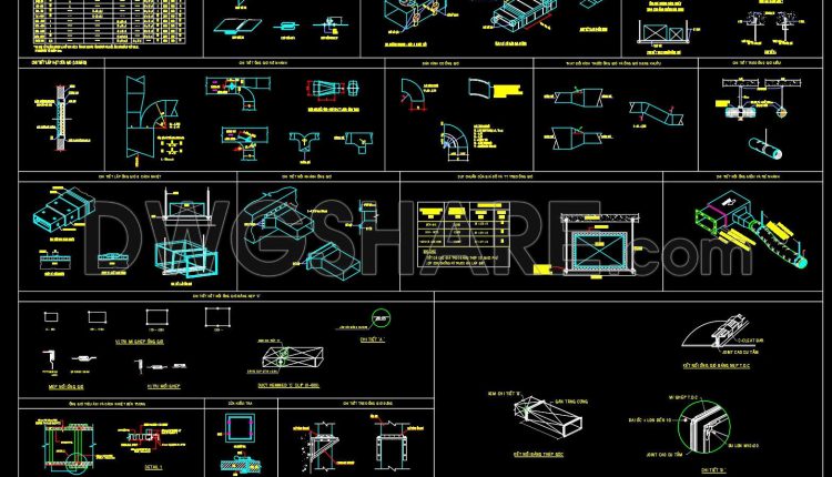 506. Download Free CAD Drawings of HVAC Air Conditioning System for Multi-Storey Building (1)