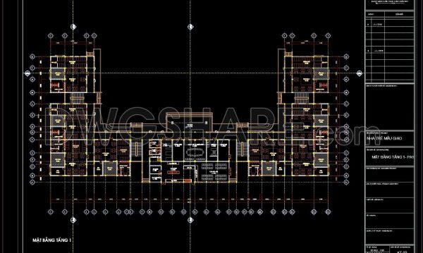5 months ago
                

                
             95755. Free Download 3-Storey Kindergarten Concept Design CAD Drawings (38m × 88m)