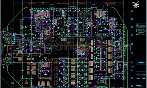 5 months ago
                

                
             3,83655. Free Download 65,000 m2 Hospital First Floor Plan CAD Drawings