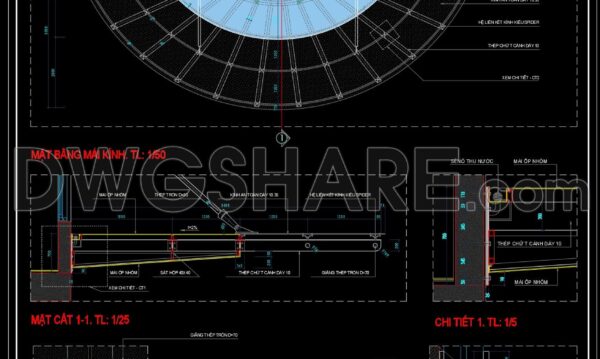 5 months ago
                

                
             520591. Download High-Detail CAD Drawings of Glass Canopy with Spider Structure