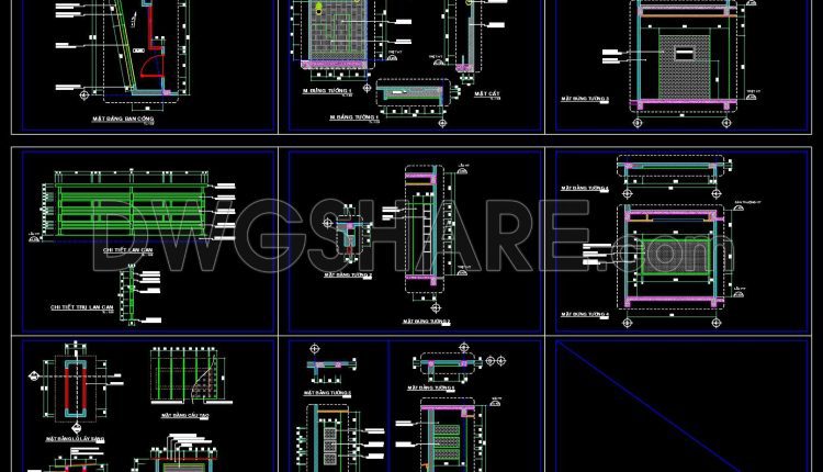592.-download-detailed-cad-drawings-of-balcony-structures-railings-and-wall-sections