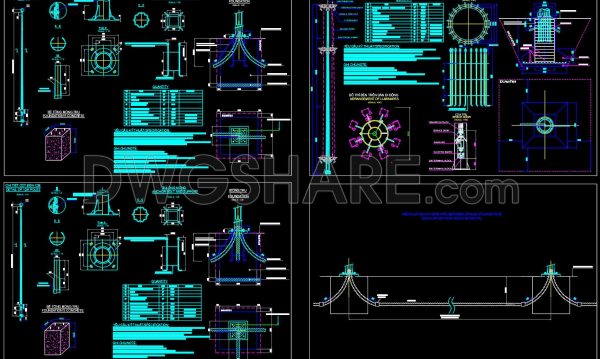 5 months ago
                

                
             529685. Lighting Pole Foundation Detail Drawing AutoCAD DWG – Free Download
