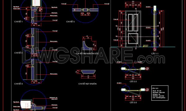 6 months ago
                

                
             493818. Free CAD Drawing of Detailed Wooden Panel Door – Frame Structure, Door Leaf, and Technical Sections
