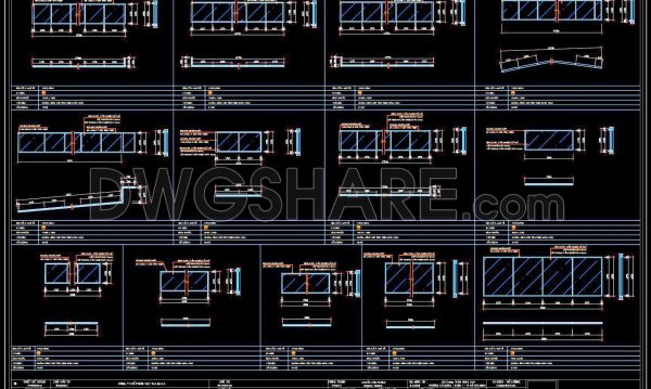 6 months ago
                

                
             578823. Free Download CAD Drawings of Doors, Windows, and Aluminum Glass Partitions