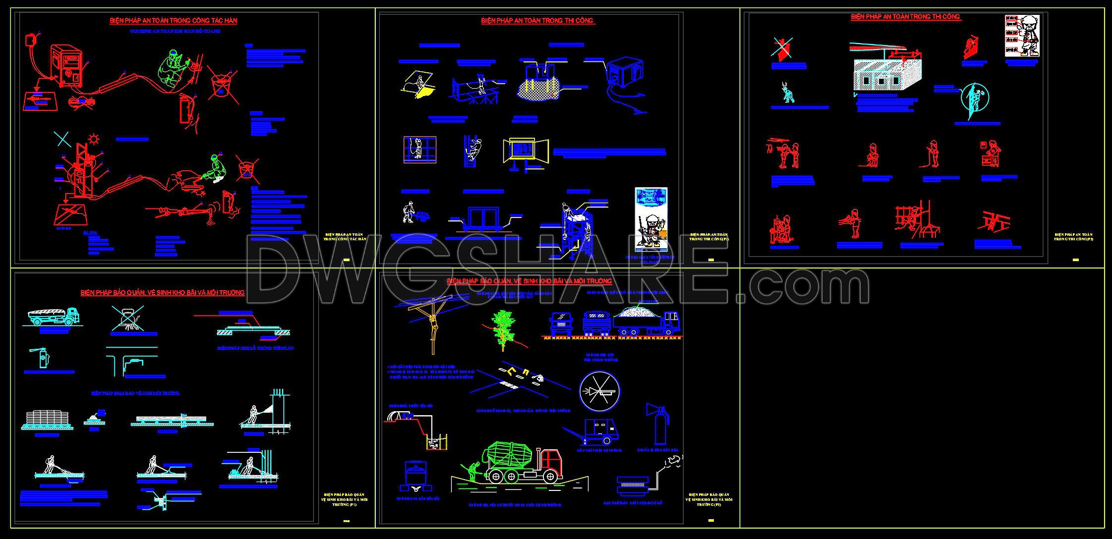 83. Download Cad Construction Method Drawings Of Dai Hung Bao Dien Temple (3)