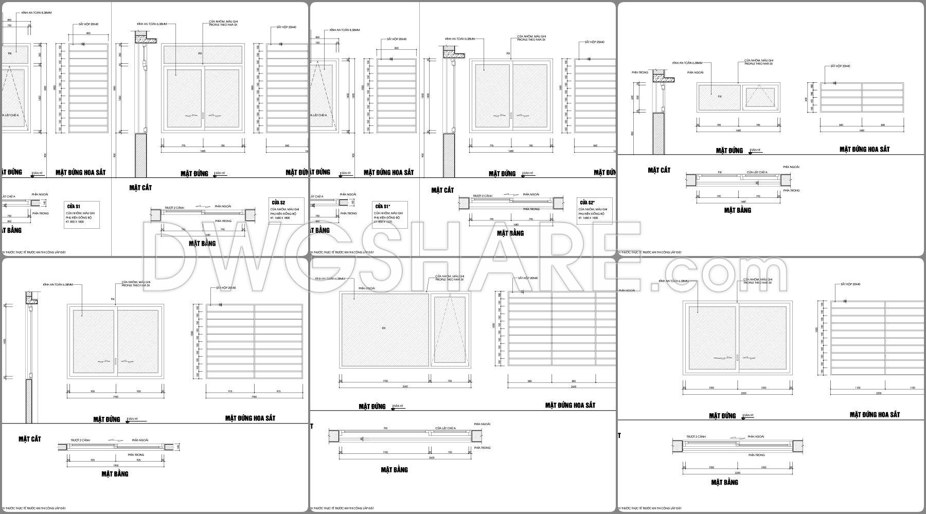 869. Download Full Construction Design Cad Drawings For A 3-storey House (7.5m X 16m) (10)