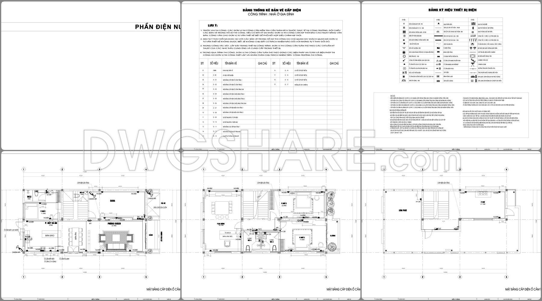 869. Download Full Construction Design Cad Drawings For A 3-storey House (7.5m X 16m) (21)