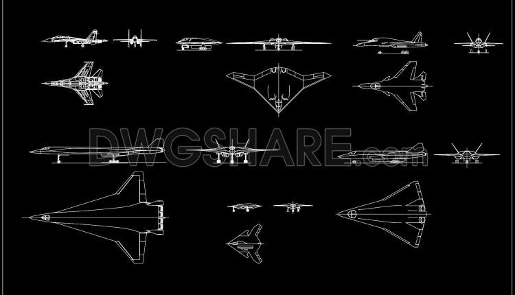 114.-free-download-military-aircraft-autocad-drawings-dwg