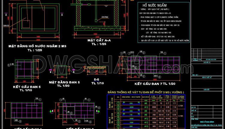 149. CAD drawings detailing the design of water supply and drainage systems for a 3-story townhouse (6)