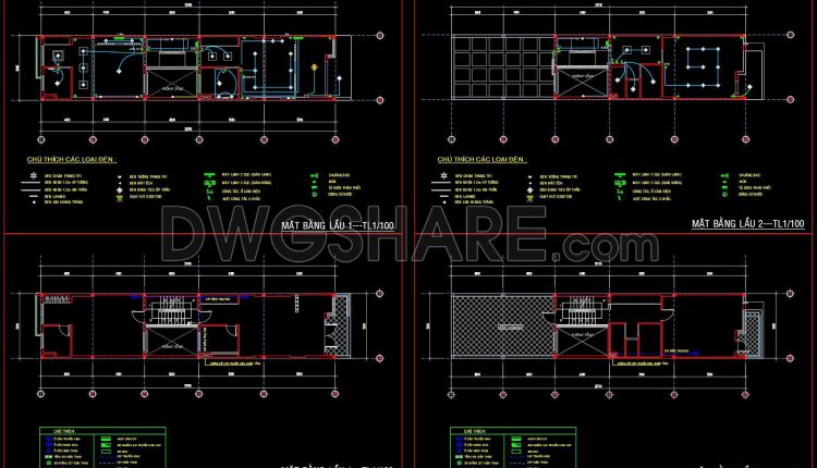 150. Free Download Electrical Design Drawings for a 2-Story Townhouse (5)