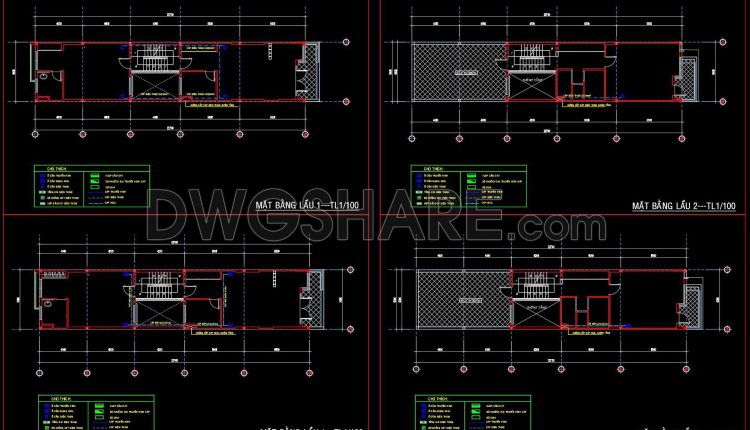 150. Free Download Electrical Design Drawings for a 2-Story Townhouse (2)