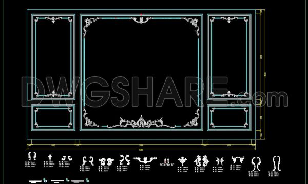 5 months ago
                

                
             556158. Download French-Style PU Molding Wall Panel Module CAD File