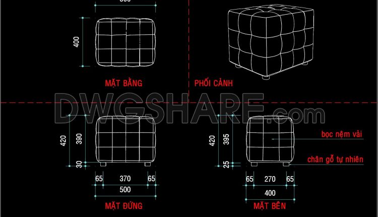 160.-master-bedroom-bench-cad-drawing-free-download