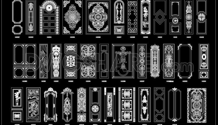 167.-free-cad-blocks-download-european-french-carved-wall-panel-molding