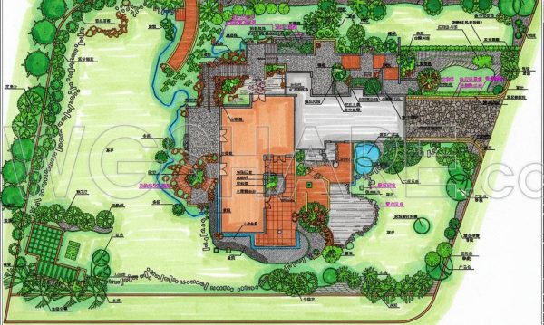 4 months ago
                

                
             758197. Free High-End Villa Landscape Design CAD – Outdoor Layout (DWG)