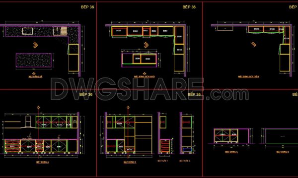 4 months ago
                

                
             235221. Residential Kitchen Cabinet Construction Drawings – Free CAD File
