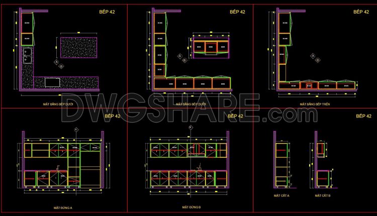 225.-free-dwg-files-of-modern-kitchen-cabinet-technical-details