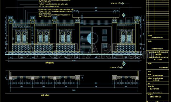 4 months ago
                

                
             247238. Villa Entrance Gate and Fence CAD Package – Complete Technical Drawings