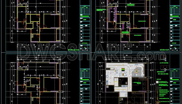 30. Download Full Interior Cad Set For 3-bedroom Apartment (dwg Files) (2)