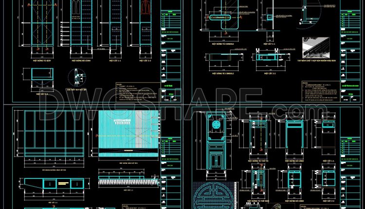 30. Download Full Interior Cad Set For 3-bedroom Apartment (dwg Files) (4)