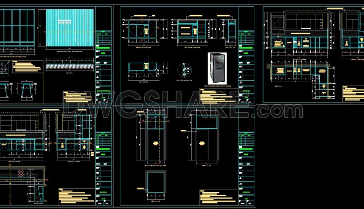 30. Download Full Interior Cad Set For 3-bedroom Apartment (dwg Files ...