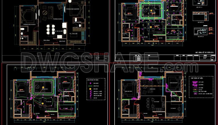 31. Full Set Of Interior Cad Drawings – Layout, Lighting, Hvac & Shop Drawings (1)
