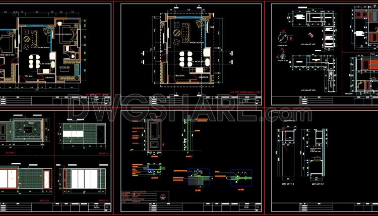 31. Full Set Of Interior Cad Drawings – Layout, Lighting, Hvac & Shop Drawings (2)