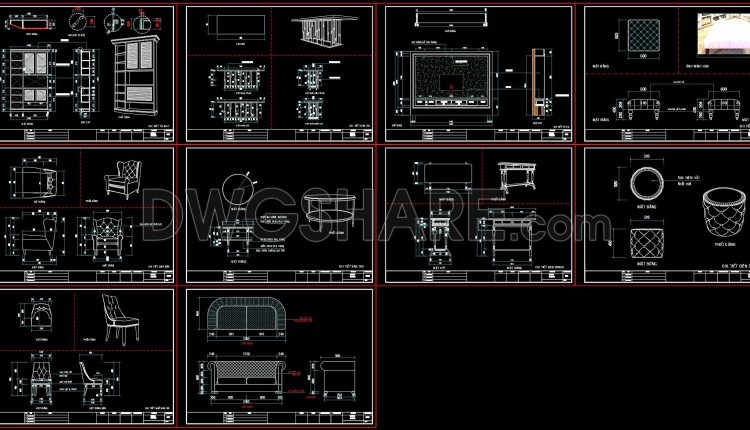 31. Full Set Of Interior Cad Drawings – Layout, Lighting, Hvac & Shop Drawings (3)