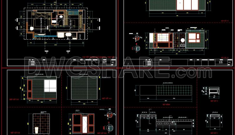 31. Full Set Of Interior Cad Drawings – Layout, Lighting, Hvac & Shop Drawings (4)