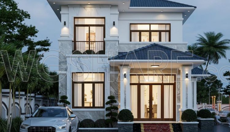 317. Free Download of Mechanical and Electrical Construction Design Drawings for a 2-Story House (5)