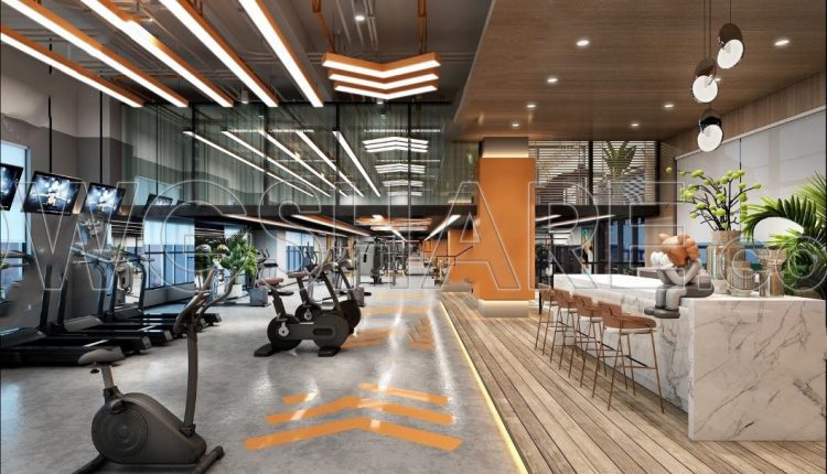 33. Modern Gym Interior Cad Drawing Set – Full Layout, Mep Systems & 3d Visualization (1)
