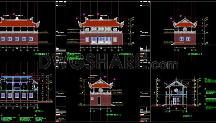 34. Free Download Of Construction Design Drawings For A 2-story Ancestral House (8m X 15m) (2)