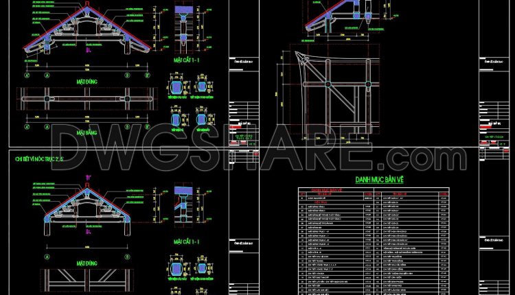 34. Free Download Of Construction Design Drawings For A 2-story Ancestral House (8m X 15m) (4)