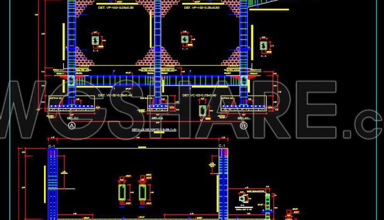 41. Free Download CAD Drawings of Classrooms – Architecture, Structure, and Installations (3)