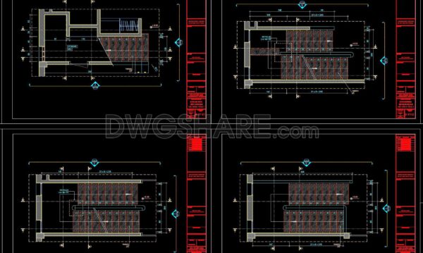 5 months ago
                

                
             206415. Free Download of Detailed Staircase Designs in CAD for Townhouses