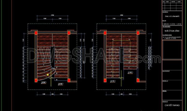 4 months ago
                

                
             179418. Detailed Staircase CAD Plans for Townhouses – Free Download Now