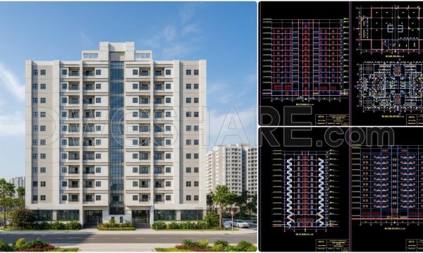 5 months ago
                

                
             2,431459. 12-Story Apartment Building Design Project – Full Architecture, Structural Drawings, and Technical Report