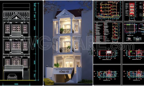 4 months ago
                

                
             439488. Download the 3-story townhouse architectural concept plans (5m x 20m)