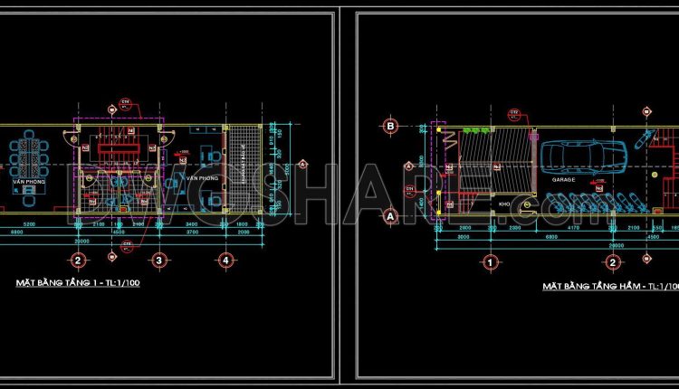 488. Download the 3-story townhouse architectural concept plans (5m x 20m) (4)