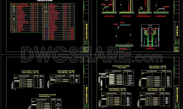 4 months ago
                

                
             797501. 5-Story Office Building Electrical CAD Drawings – Power & Lighting Layout