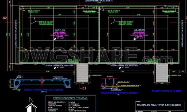 52. Download free plans for a prefabricated classroom module